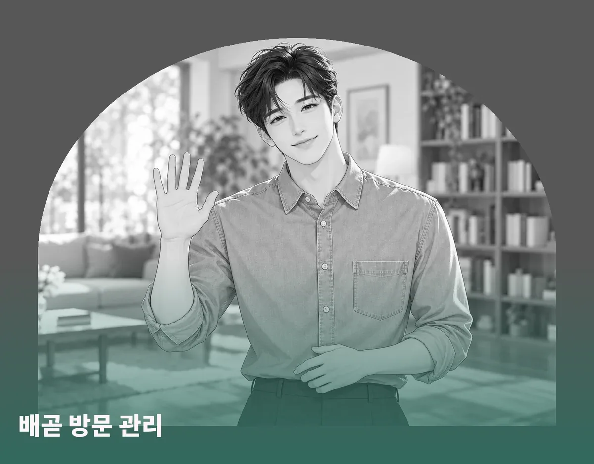 배곧 방문 관리