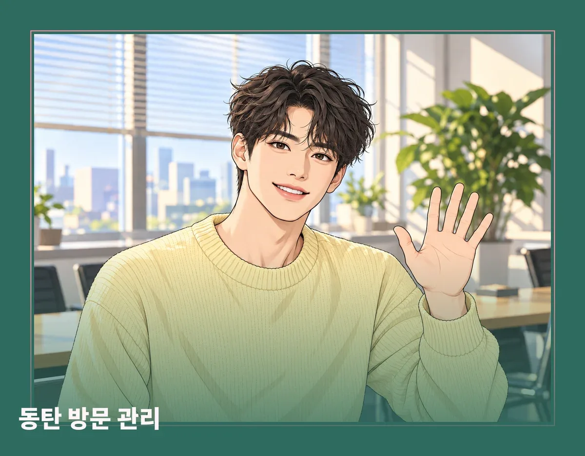 동탄 방문 관리