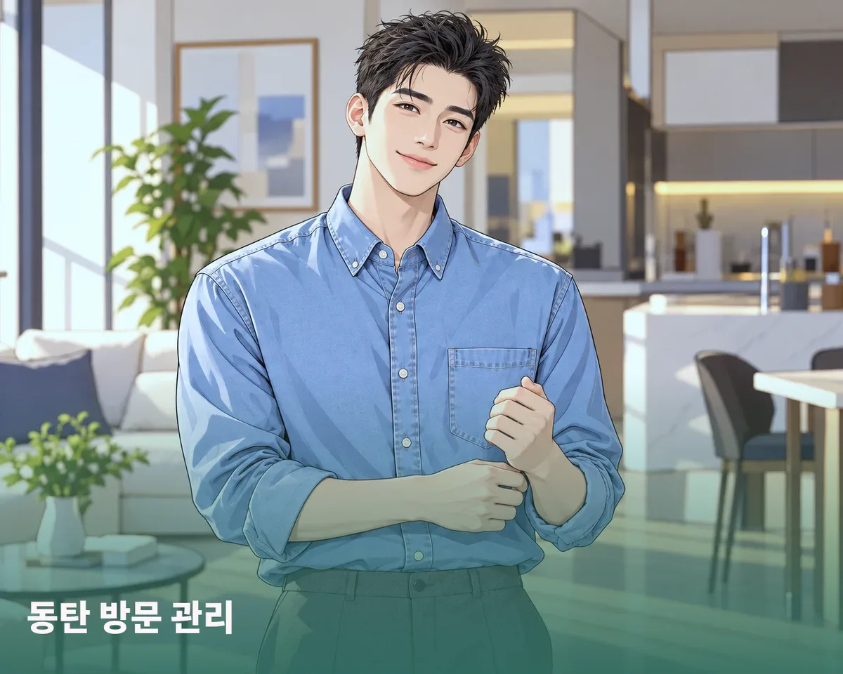 동탄 방문 관리